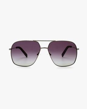 4640p c2 60 s uv-protected full-rim square sunglasses