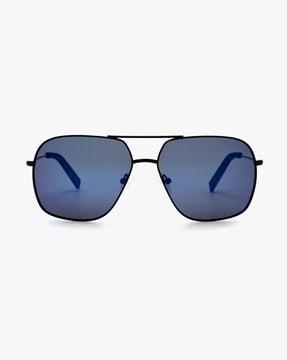 4640p c4 60 s uv-protected full-rim square sunglasses