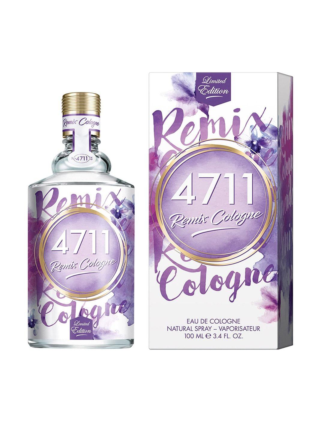 4711transparent remix cologne lavender eau de cologne - 100 ml