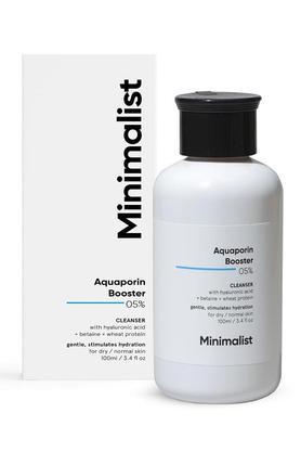 5 percent aquaporin booster face wash with hyaluronic acid
