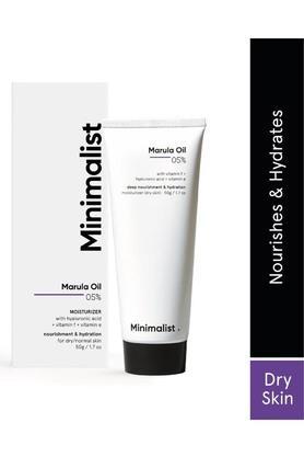 5 percent marula oil face moisturizer with hyaluronic acid