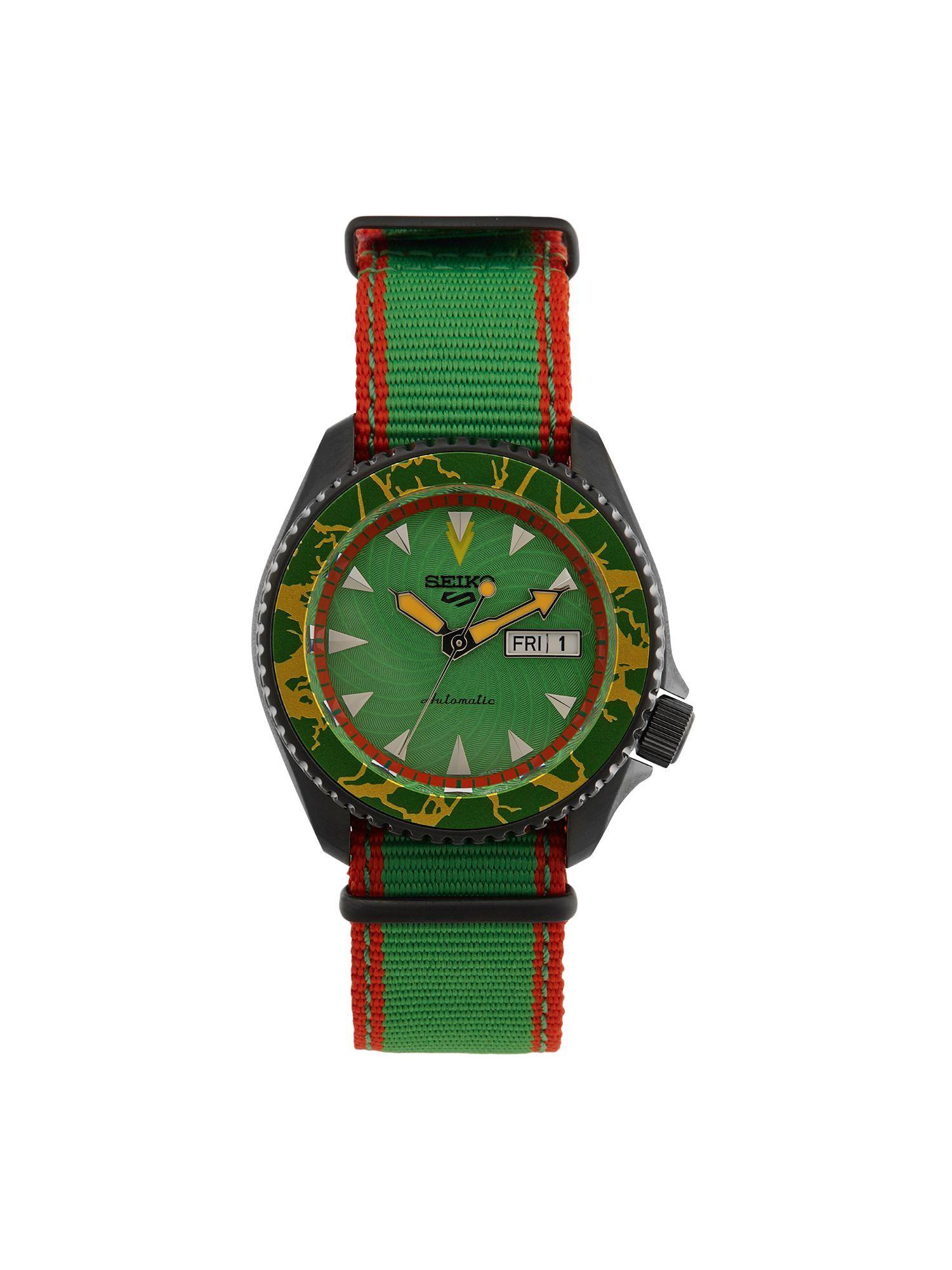5 sports street fighter blanka limited edition automatic 100m mens watch