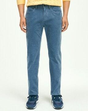 5-pocket stretch corduroy jeans