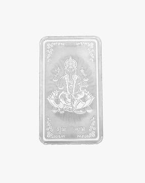 50 g 999 bar lakshmi silver coin