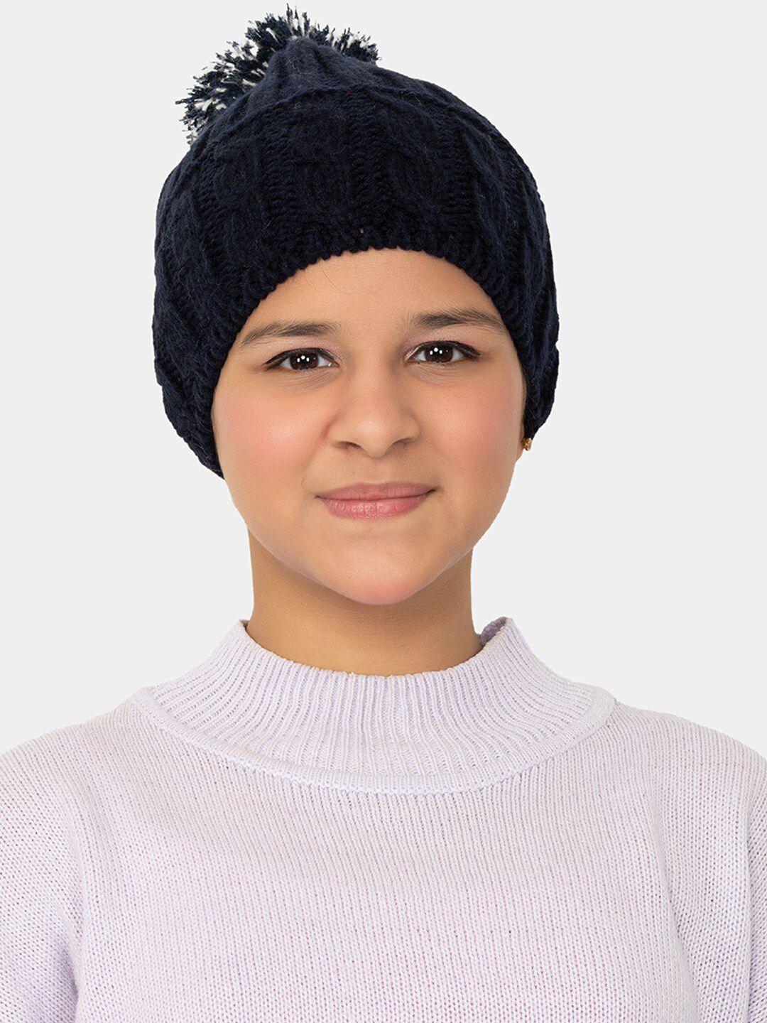 513 girls cable knit acrylic beanie