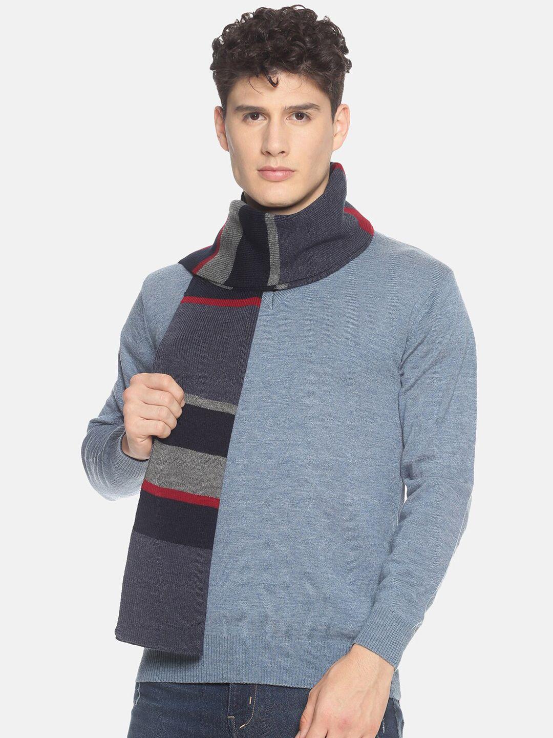 513 men beige & red woven design mufflers