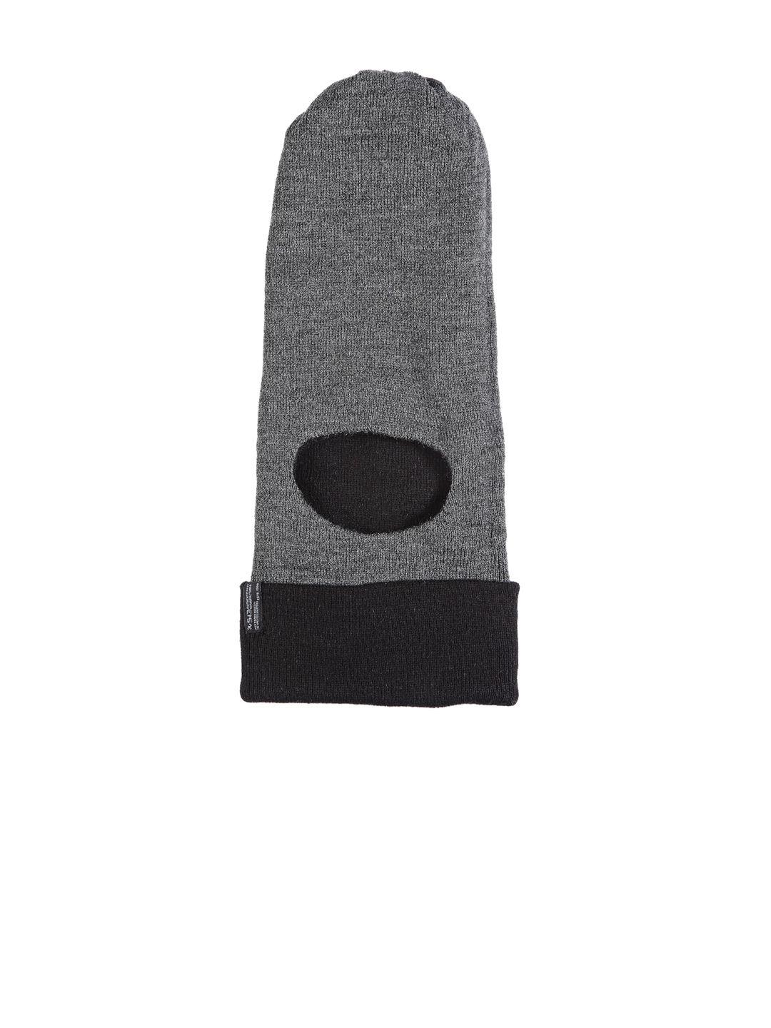 513 men black & grey balaclava cap