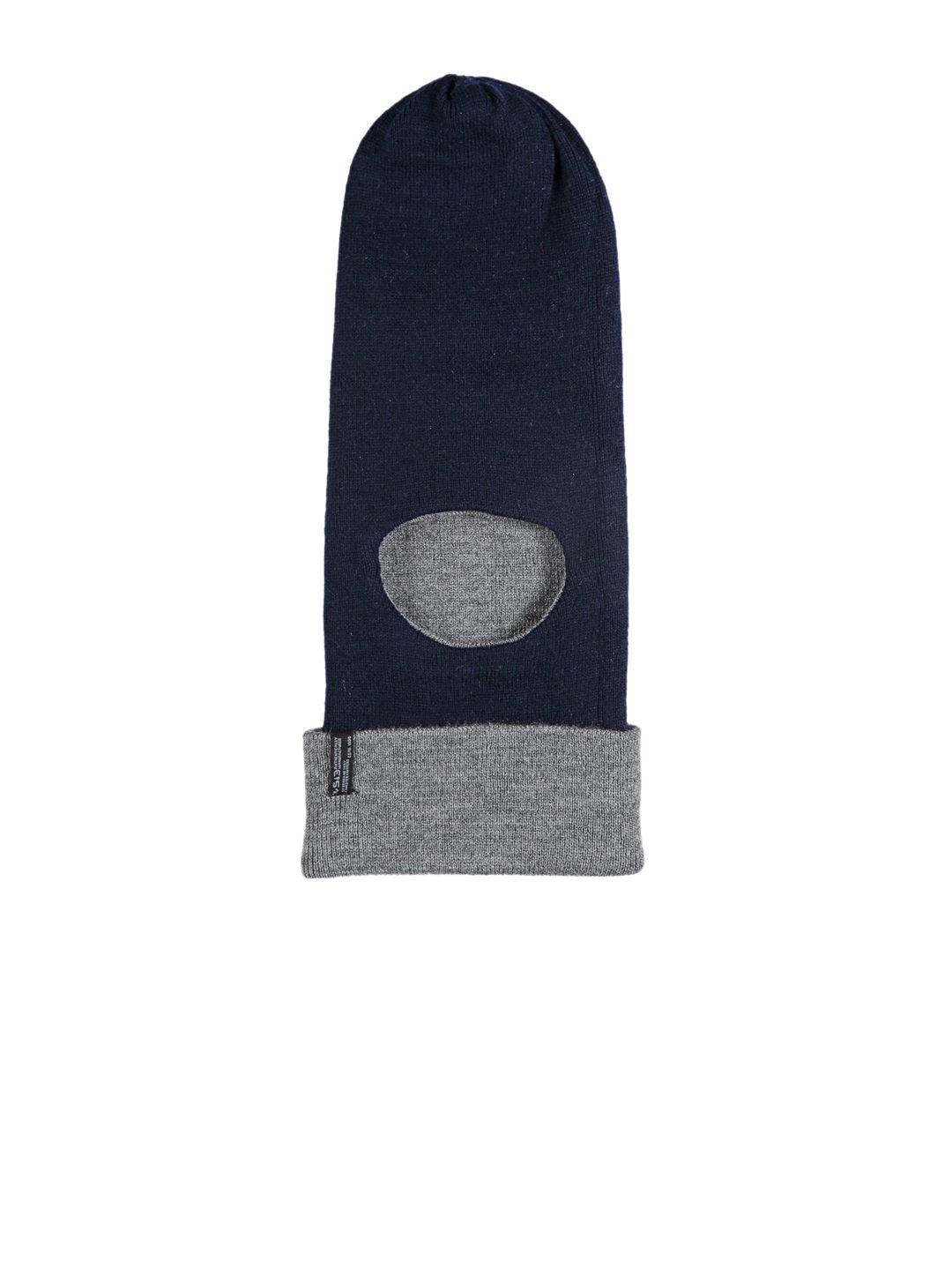 513 men grey & navy blue beanie