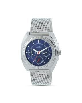 52381cagi analogue watch with mesh strap