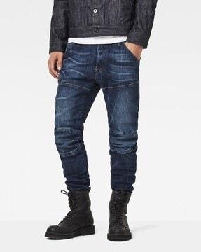 5630 elwood 3d heavily-washed slim fit jeans