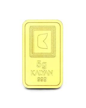 5g 24 kt(999) yellow gold coin