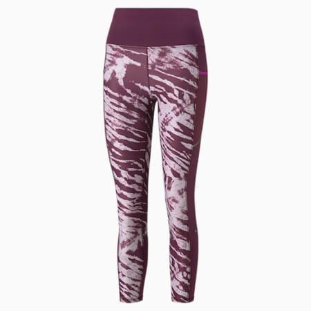 5k graphic high waist 7/8 women's running leggings