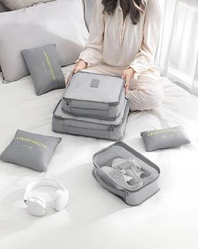 6-piece vacuum-compressed waterproof multi-purpose pouch