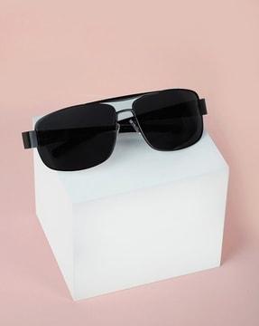 611221 full-rim rectangular sunglasses
