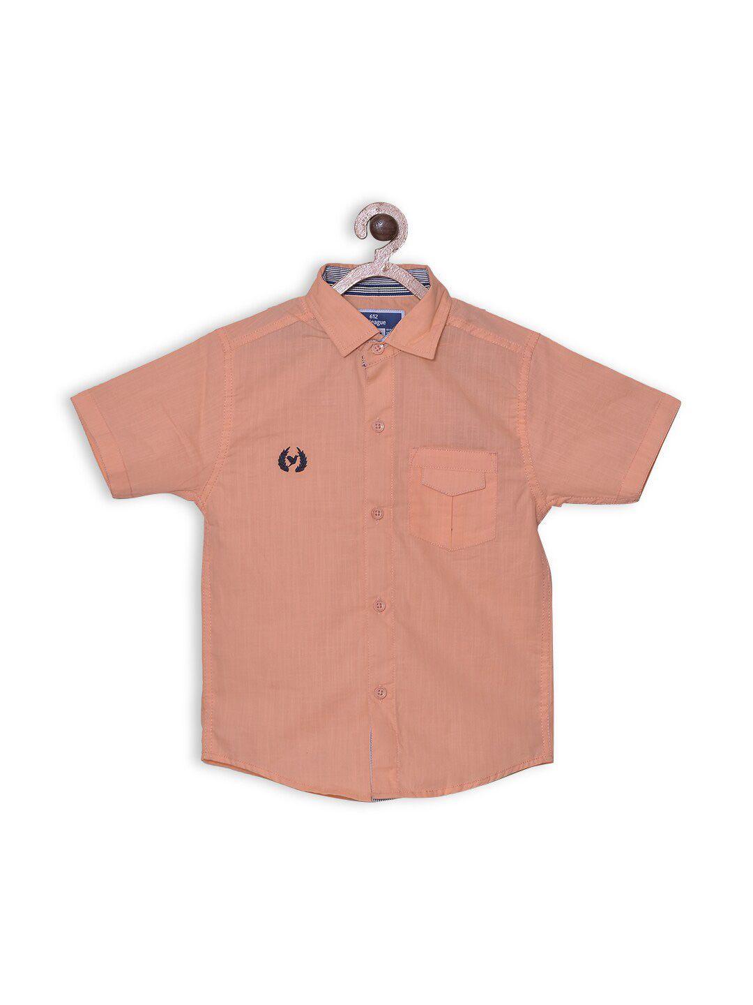 612league boys standard casual cotton shirt
