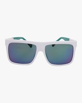 6863 21q mirrored square sunglasses