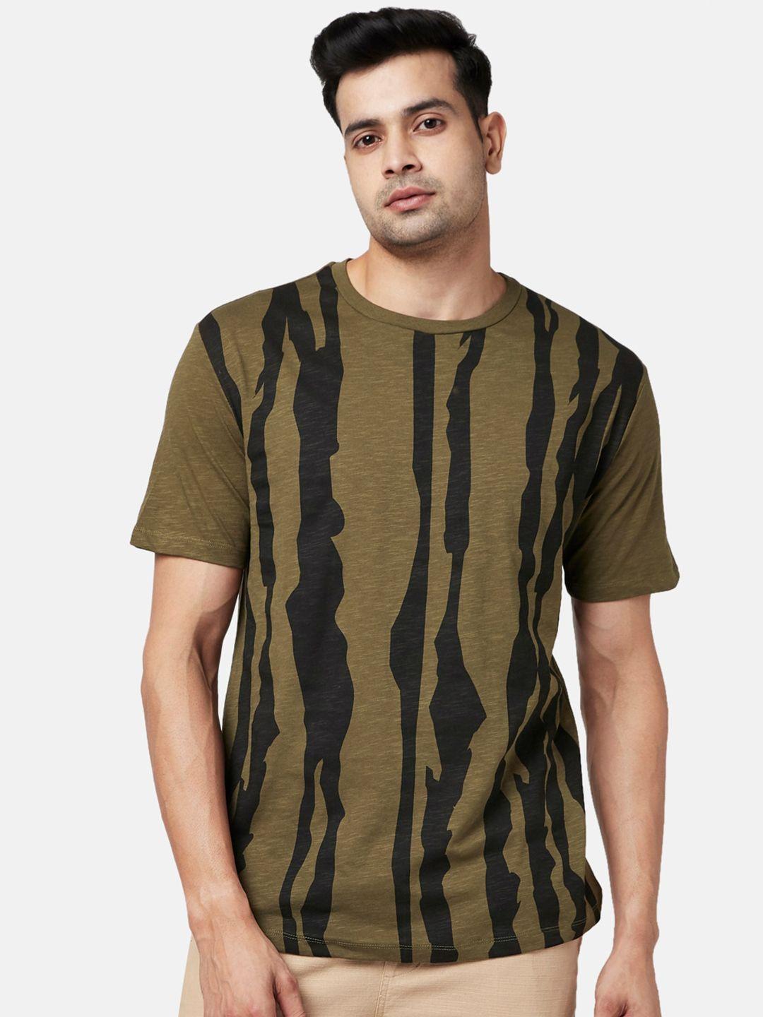 7 alt by pantaloons abstract printed cotton t-shirt