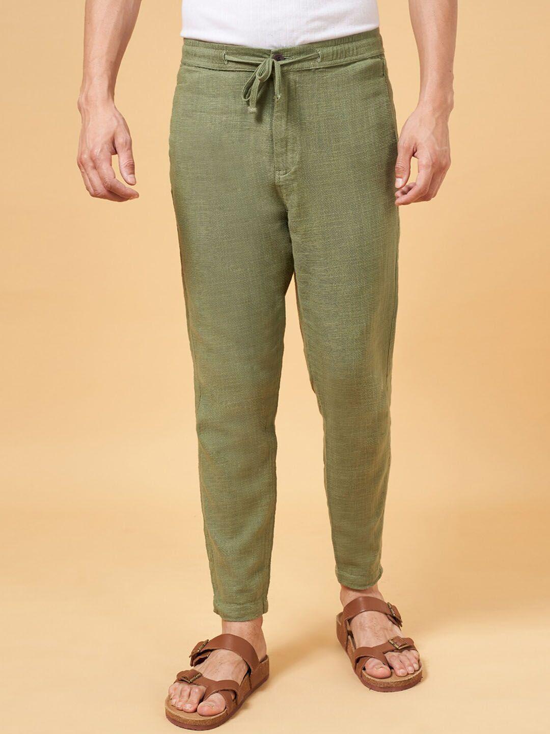 7 alt by pantaloons men mid-rise trousers