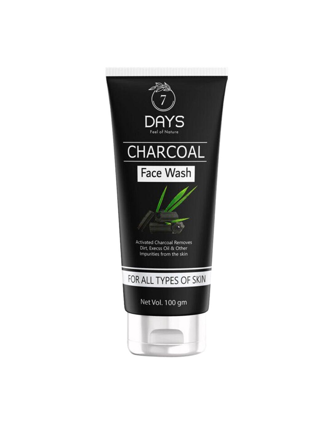 7 days black charcoal face wash 100gm