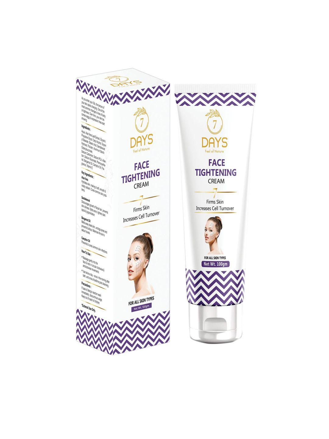 7 days face tightening cream - reduces fine lines & wrinkles - 100g