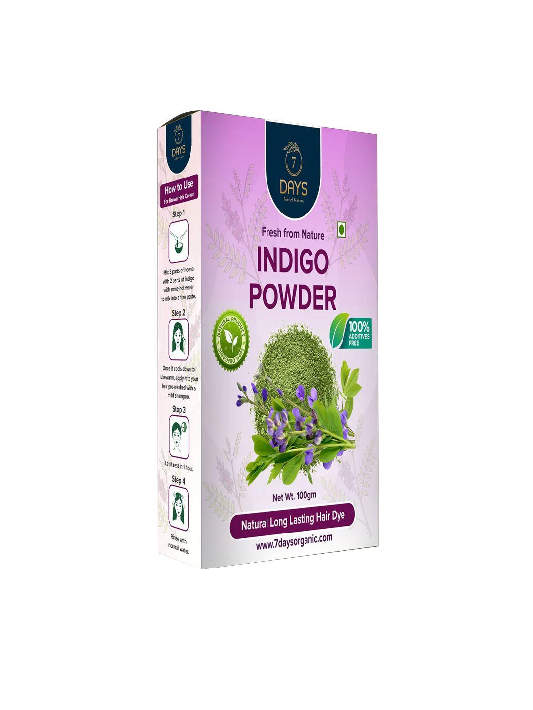 7 days indigo powder hair dye 100gm