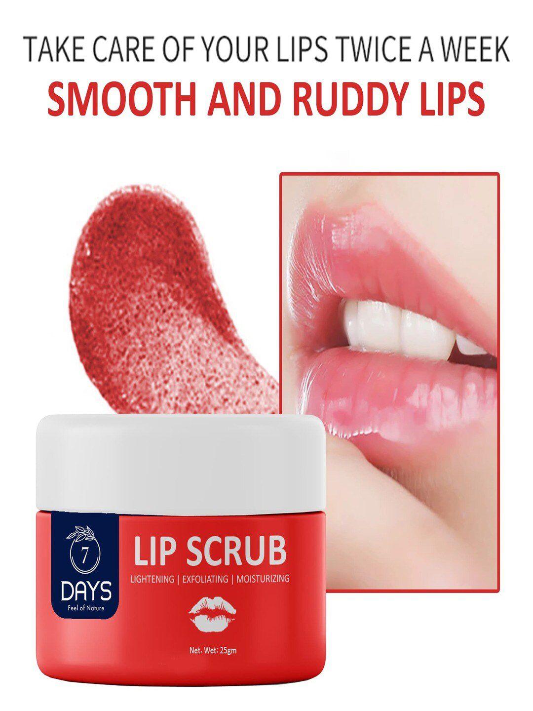 7 days lip scrub for lightening & brightening dark lips - 25g