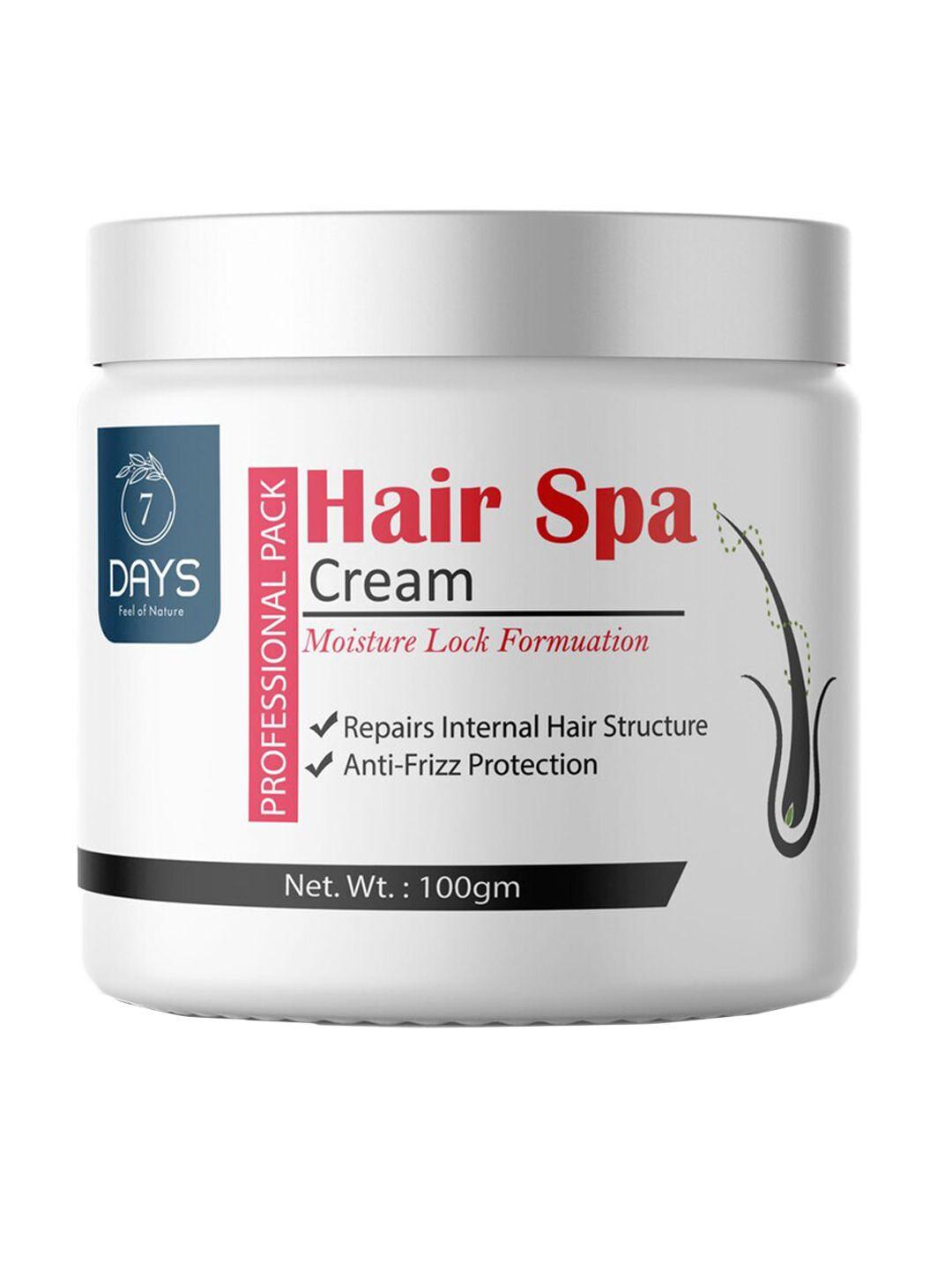 7 days professional hair spa cream for straightened hair dry & frizzy hair - 100g