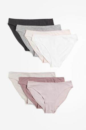 7-pack cotton bikini briefs