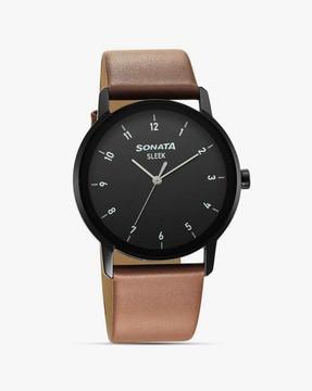 7147nl01 analogue watch with plastic strap