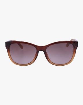 7192 brn 34 square gradient sunglasses