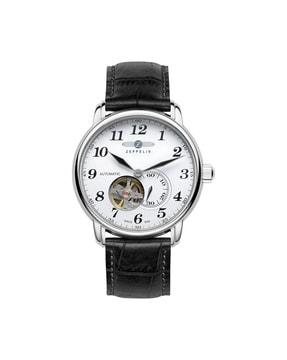 76661 open heart analogue watch