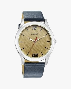 77106sm05w water-resistant analogue watch