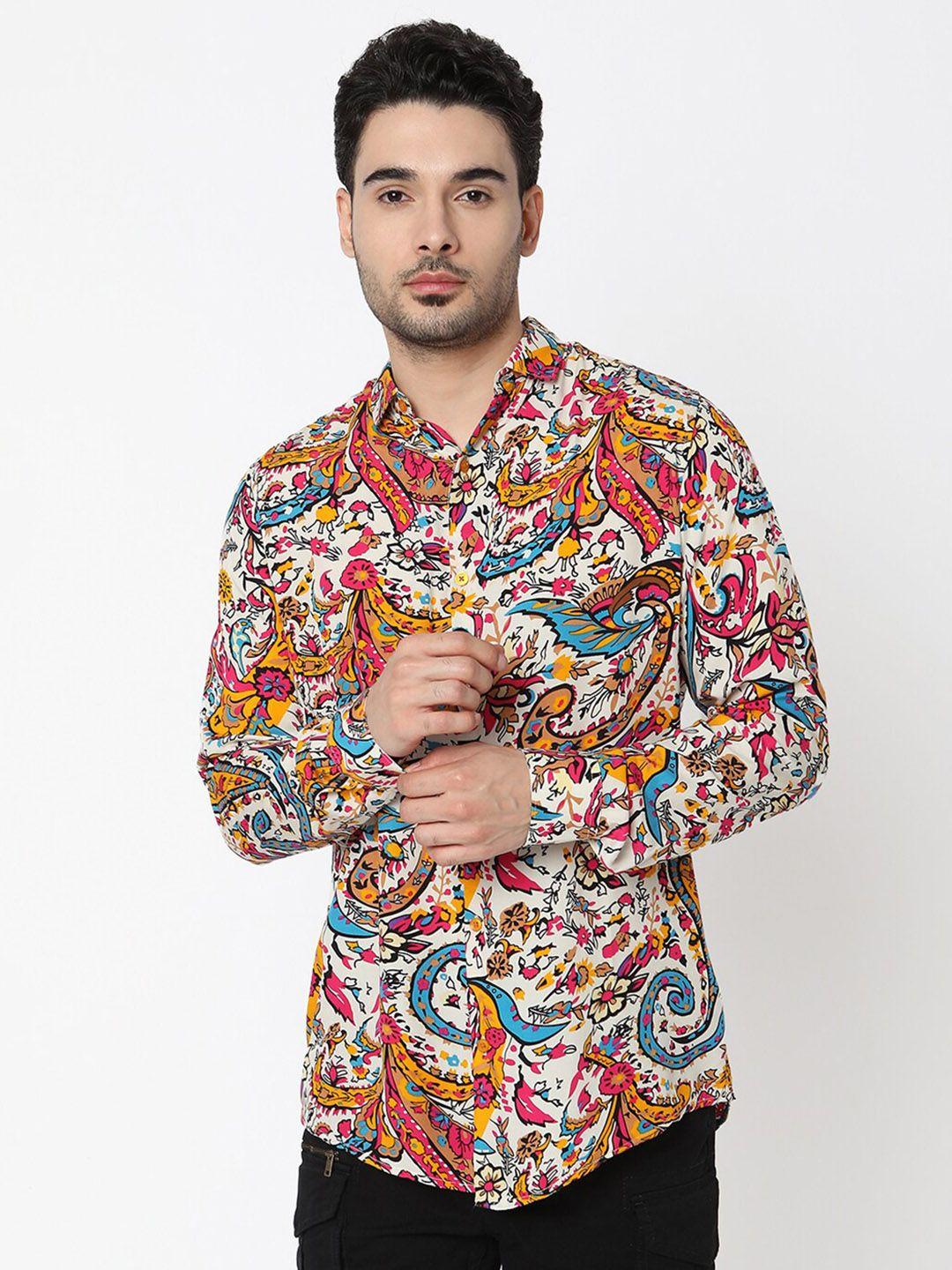 7shores classic floral printed casual shirt