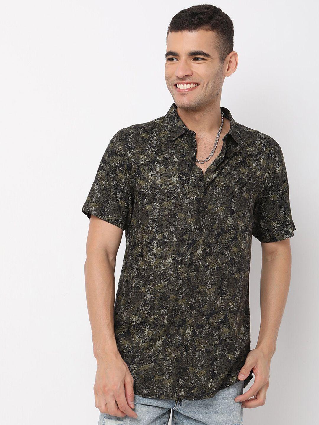7shores classic floral printed casual shirt