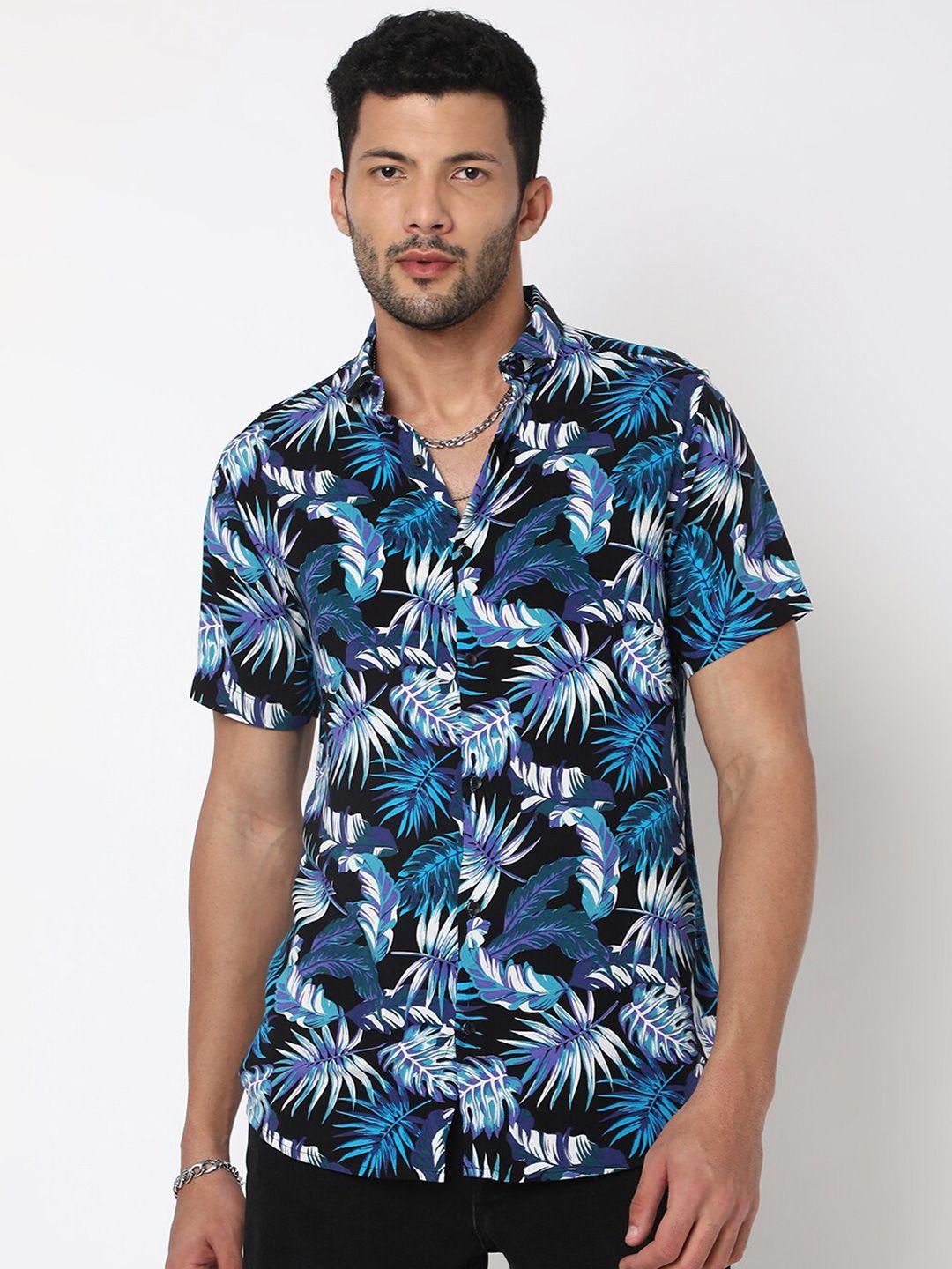 7shores classic tropical printed casual shirt