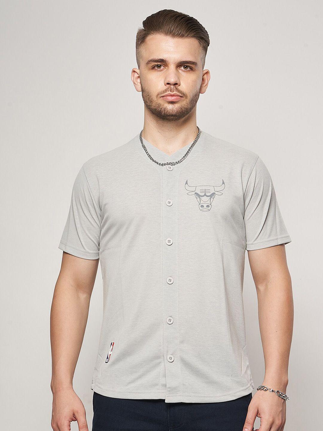 7shores men grey pockets t-shirt