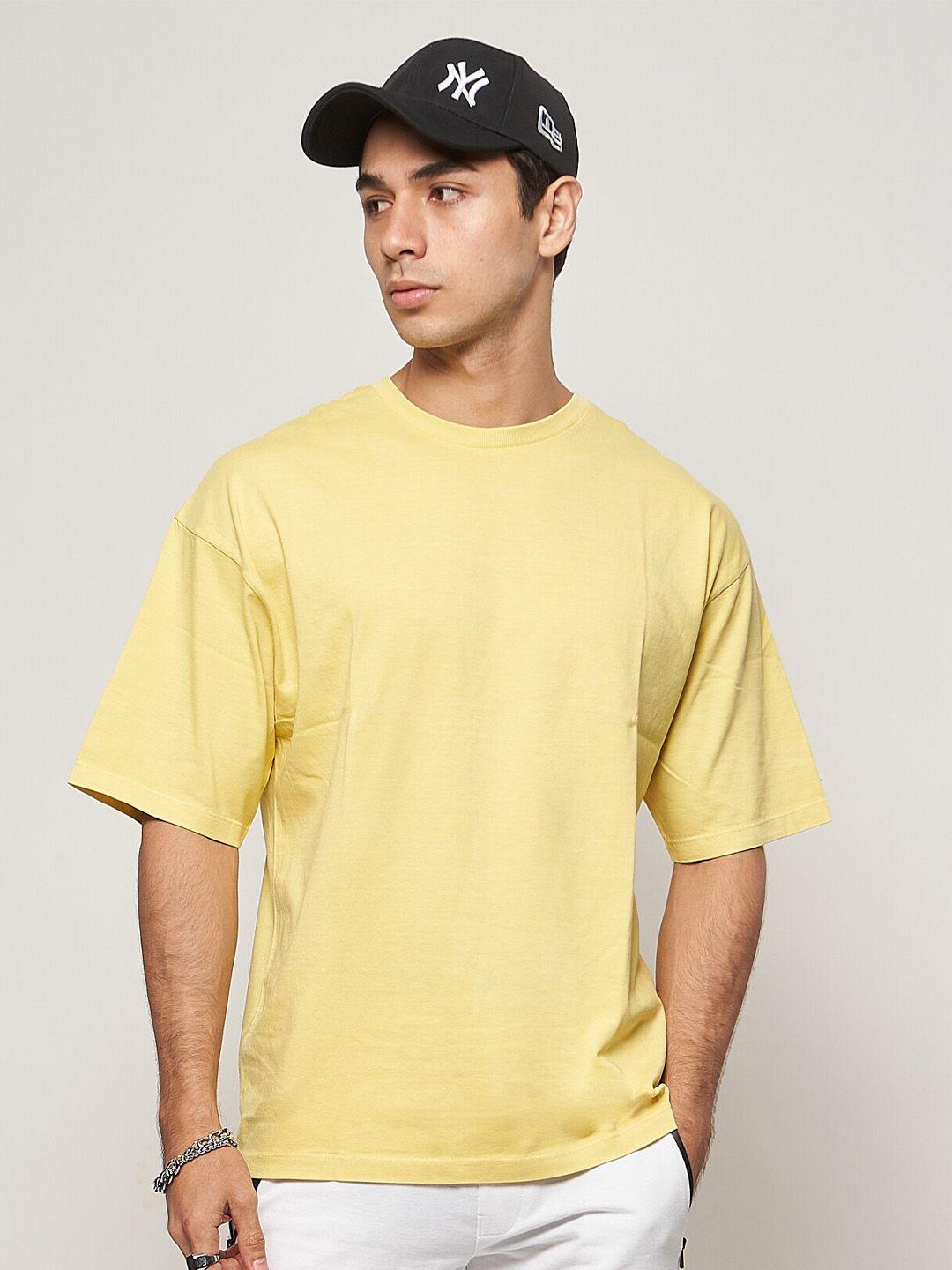 7shores men yellow pockets t-shirt