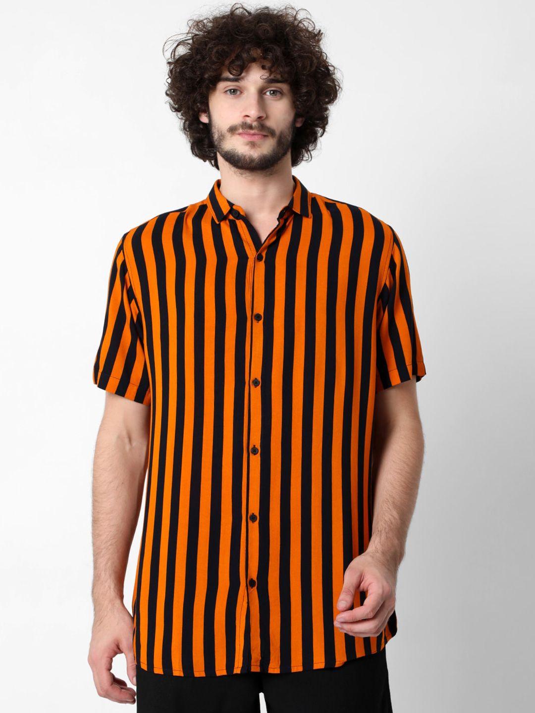 7shores vertical striped casual shirt
