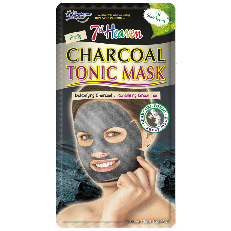 7th heaven montagne jeunesse charcoal tonic mask for women