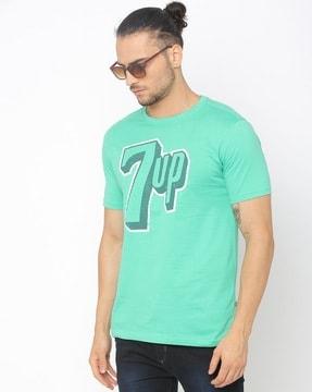 7up print crew-neck t-shirt