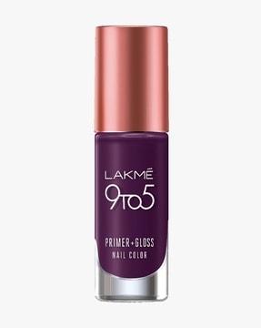 9 to 5 primer & gloss nail colour purple
