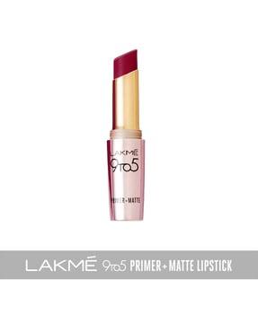 9 to 5 primer + matte lip color - red velvet