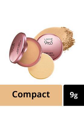 9 to 5 primer + matte powder foundation compact - silky golden