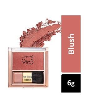 9 to 5 pure rouge blusher - peach affair