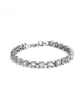 925 sterling silver gemstone bracelet