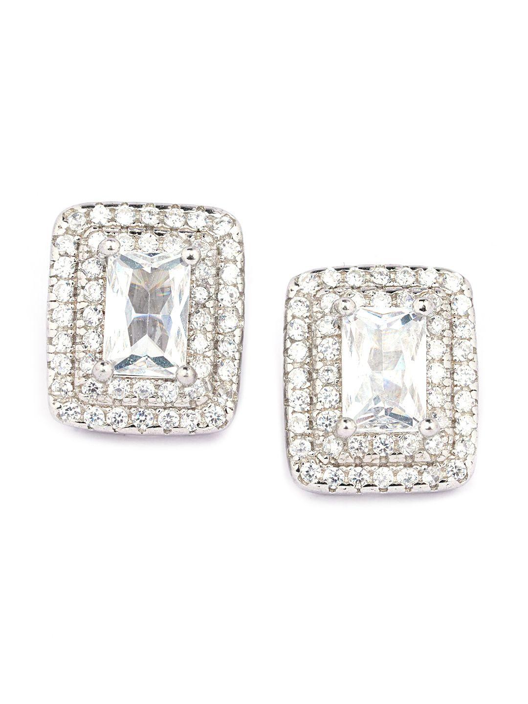 925 siller contemporary studs earrings