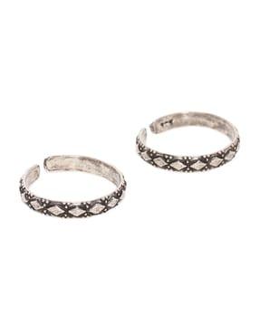 925 sterling silver band toe rings