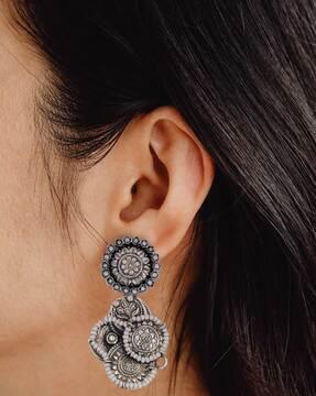 925 sterling silver dangler earrings