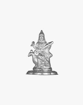 925 sterling silver goddess saraswathi idol