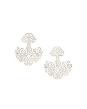 925 sterling silver plava stud earrings